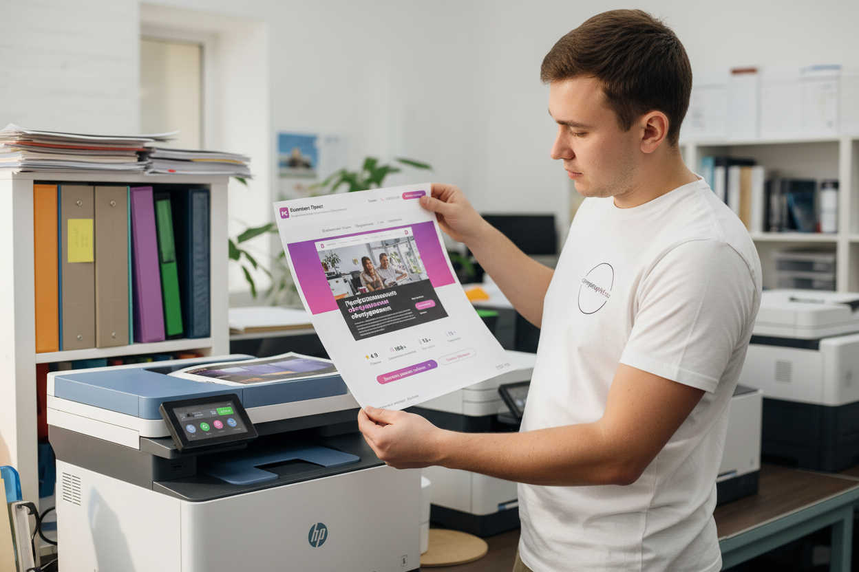 Мастер ComplexPrint ремонтирует принтер HP LaserJet с оригинальными запчастями