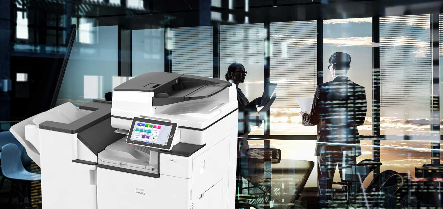 Цветной принтер Ricoh для офиса